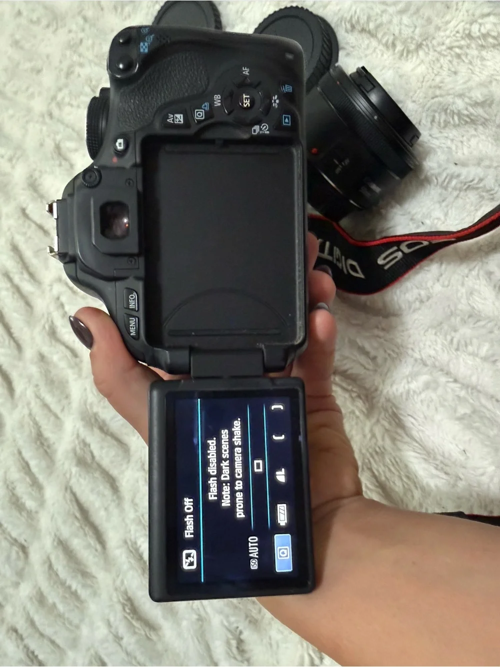 Canon EOS rebel T3i 600D Camera Kit in Black with Accessories